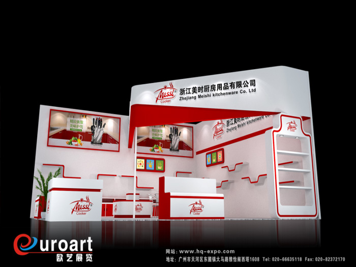 南通政吳酒店用品展臺設計
