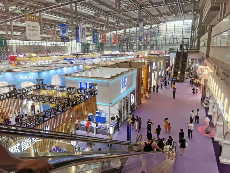深圳國際珠寶展展臺設計搭建丨深圳國際珠寶展展會布置丨深圳國際珠寶展展覽展示制作丨歐藝展覽