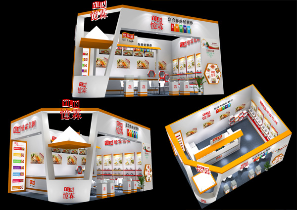 酒店用品展臺設計